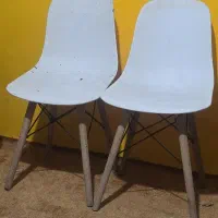 صندلی پایه چوبی
