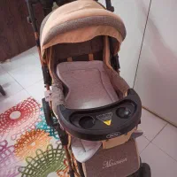 مینی واش و کالسکه و تخت کلاسیک گهواره ای