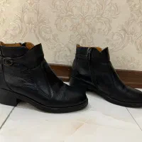 نیم پوت کفش چرم واقعی کف طبی