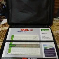 تخته رسم FABl و خط کش و...غیره نو  و تکمیل