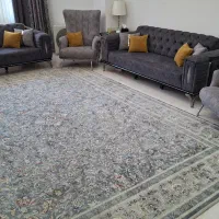 فرش ۱۲ متری طوسی ۱۰۰٪ اکریلیک درحدنو نو