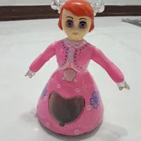 عروسک رقصنده موزیکال وچراغ دار وارداتی