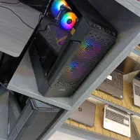 لپتاپ و کیس اداری گیمینگ مهندسی باچک و برگ سبز