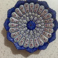 بشقاب میناکاری دیوارکوب