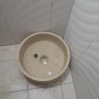 روشویی سنگی گرد