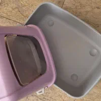 ظرف خاک گربه مسقف