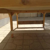 تخت چوبی|تخت و سرویس خواب|شاهین‌شهر, خانه کارگر|دیوار