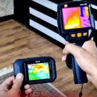 رفع نمزدگی رطوبت چکه ترکیدگی با دستگاه تصویری