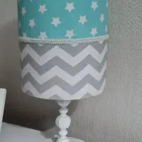 لوستر و اباژور چراغ خواب پسرانه اسپرت