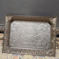 سینی بزرگ سالم نو نو فقط دکور استفاده شده