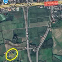 186 متر زمین مسکونی ، سه راه شفت