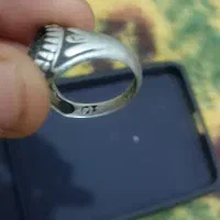 رکاب خالی  انگشتر نقره مردانه