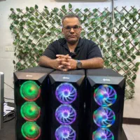 کیس گیمینگ میخوای بیااومدی مرکزگیمینگ خورستان