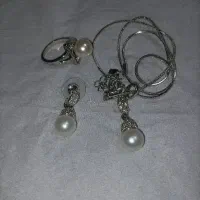 نیم ست نقره