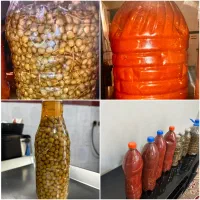 رب گوجه خانگی و ترشی بنه ارگانیک