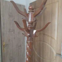 چوب لباسی ایستاده لهستانی انتیک قدیمی ۲ مدل