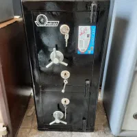 گاوصندوق دو طبقه ارتفاع 80 ایران کاوه در حد نو