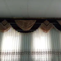 پرده همراه با یالان وشال