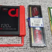 هاردssd رم ۸ و ۴ گیگ ddr3