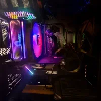 سیستم گیمینگ کامل با مانیتور