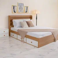 تخت خواب ۹۰ و ۱۲۰ و ۱۶۰ آماده اقساط کد۶