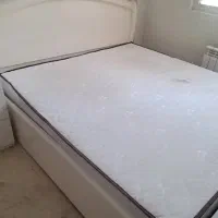 تخت خواب دونفره جک دار همراه باتشک رویا