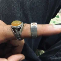 انگشتر نقره کهنه