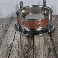 بطری شیشه ای و اسپند دود کن