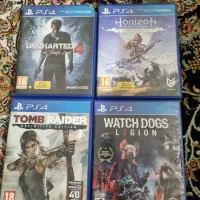 Uncharted Horizon Watch Dogs Tomb Raiderمعاوضهps4