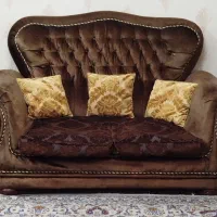 مبل ۶ نفره ، دراور و آینه ، پاتختی و دراور ۴ کشو