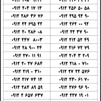 ۰۹۱۲-۱۴۶-۹۱۵۳|سیم‌کارت|نکا, |دیوار