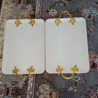 دوعدد سینی سالم استفاده نشده
