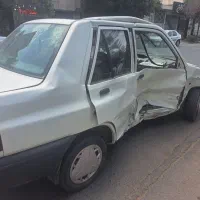 پراید ۹۸ تصادفی