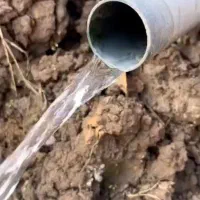 زمین کشاورز  یک هکتاری با چشمه اختصاصی