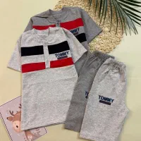 لباس بچه گانه تیشرت شلوارک پسرانه شیک
