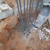 کاشت میلگرد و کاشت بولت
