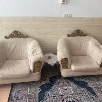 مبل نیمه کلاسیک ۷ نفره سالم