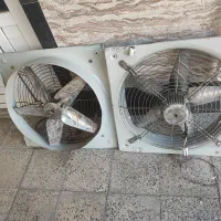 هواکش فن صنعتی ۷۰در۷۰ پره استیل تکفاز