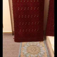 یک جفت پشتی دستباف ترکمن
