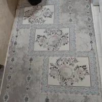 فرش گل برجسته نرم