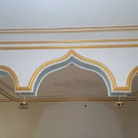 رنگ. آمیزی ساختمان با پمپ بستوله وغلتک