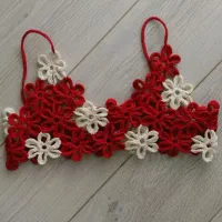 کراپ گلی و شراگ و گل ابدی و انواع اکسسوری بافت