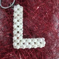 اکسسوری ، نیم ست ، اویز کیف و گوشی مرواریدی