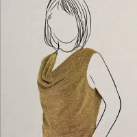 تاپ زنانه لمه
