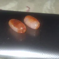 دوعدد سنگ عقیق اصل