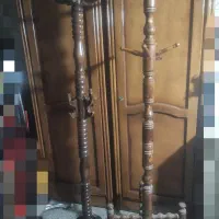 دوعدد چوب لباسی چوبی کمیاب