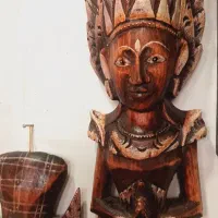 آویز چوبی دستساز
