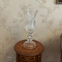یک عدد شمعدان  کریستال بوهمیا  دو تکه  ۴۲ سانت