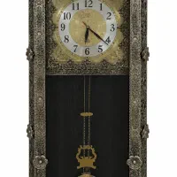 ساعت ایستاده برنزی