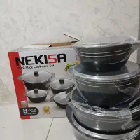 قابلمه ۸ پارچه نو و آکبند